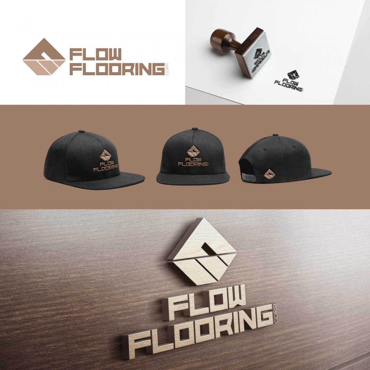 Aplicacoes logo Flow Flooring